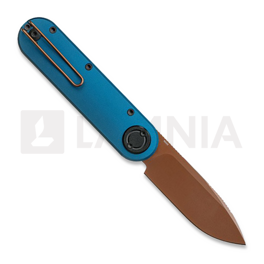 Vosteed Corgi-V 295 - Copper Dune - Blue Ocean Micarta/Aluminum 折り畳みナイフ