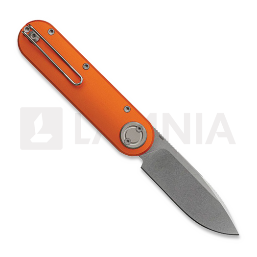 Coltello pieghevole Vosteed Corgi-V 295 - Stonewash - Copper Raindrop Micarta/Aluminum