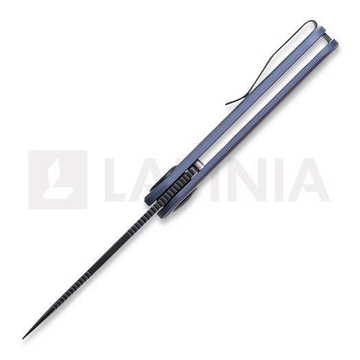 Vosteed Corgi-V 295 - Blackwash - Aluminium folding knife, blue