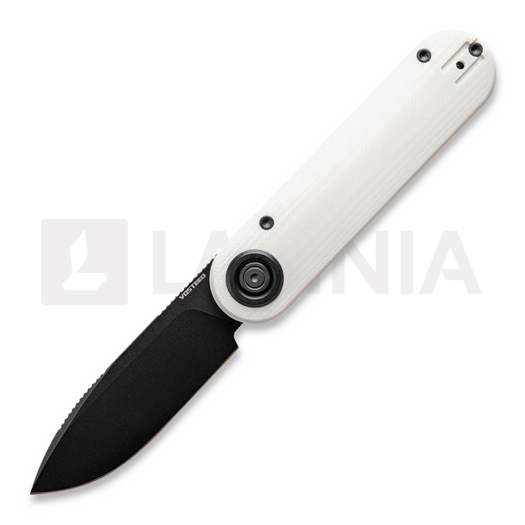 Сгъваем нож Vosteed Corgi-V 295 - Blackwash - G10, бял