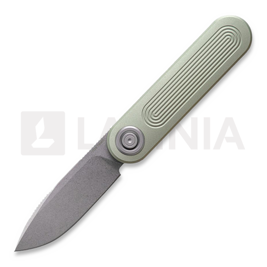 Skladací nôž Vosteed Corgi-V 295 - Stonewash - Aluminium, zelená