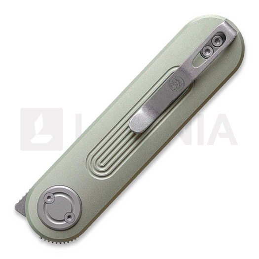 Vosteed Corgi-V 295 - Stonewash - Aluminium kääntöveitsi, vihreä