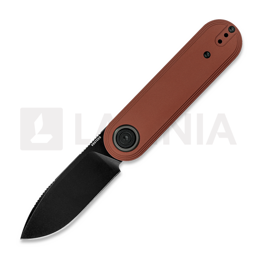 Πτυσσόμενο μαχαίρι Vosteed Corgi® V V - Blackwash - Aluminum, Brick Red