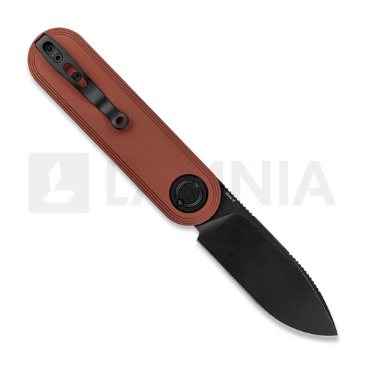 Πτυσσόμενο μαχαίρι Vosteed Corgi® V V - Blackwash - Aluminum, Brick Red
