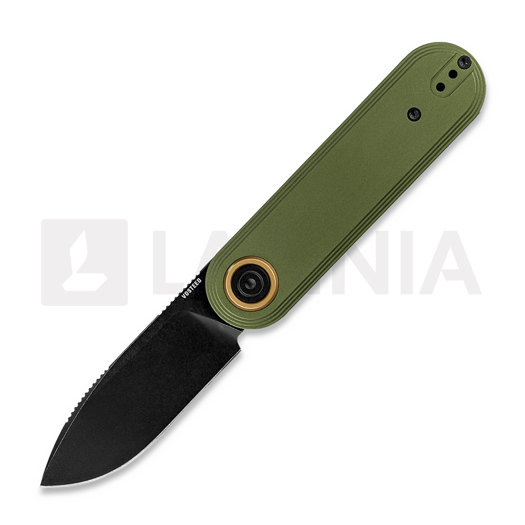 Πτυσσόμενο μαχαίρι Vosteed Corgi® V V - Blackwash - Aluminum, πράσινο