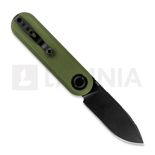Πτυσσόμενο μαχαίρι Vosteed Corgi® V V - Blackwash - Aluminum, πράσινο