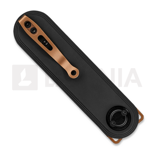 Πτυσσόμενο μαχαίρι Vosteed Corgi® V V - Copper Dune - Aluminum, μαύρο