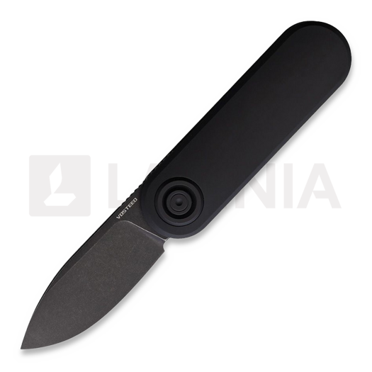 Vosteed Corgi-V Vanchor Lock - Blackwash - Aluminium foldekniv, sort