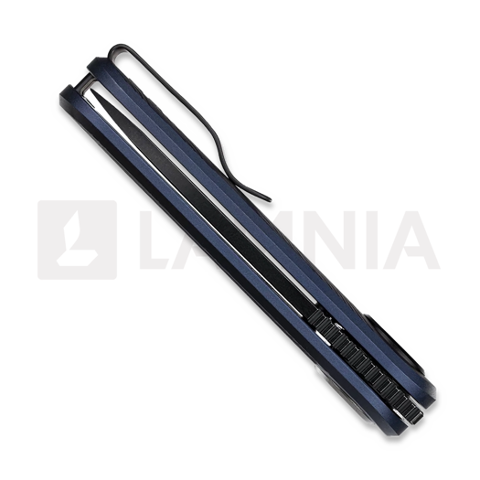 Vosteed Corgi-V Vanchor Lock - Blackwash - Aluminium sulankstomas peilis, mėlyna