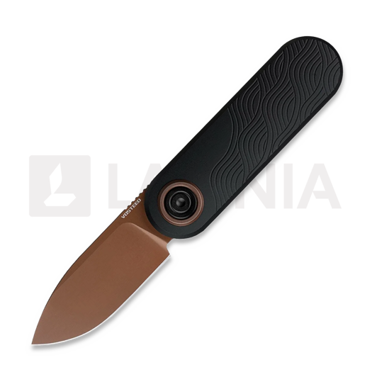 Vosteed Corgi-V Vanchor Lock - Copper Dune - Aluminium sulankstomas peilis, juoda