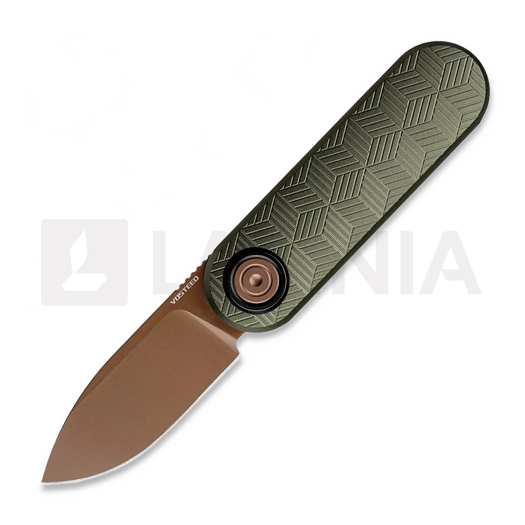 Navaja Vosteed Corgi-V Vanchor Lock - Copper Dune - Aluminium, verde