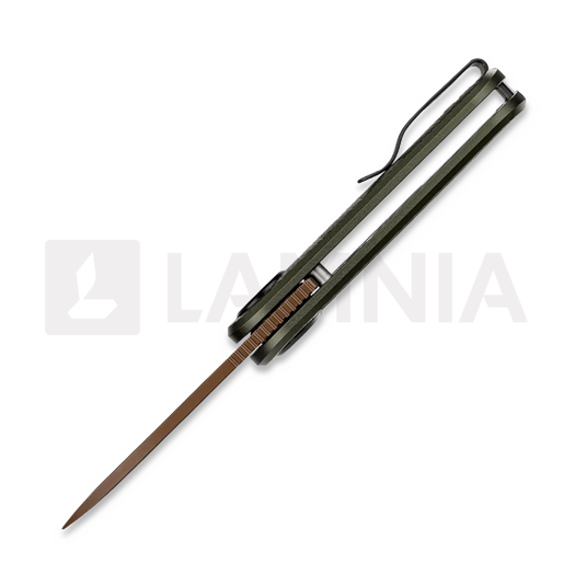 Vosteed Corgi-V Vanchor Lock - Copper Dune - Aluminium k&auml;&auml;nt&ouml;veitsi, vihre&auml;