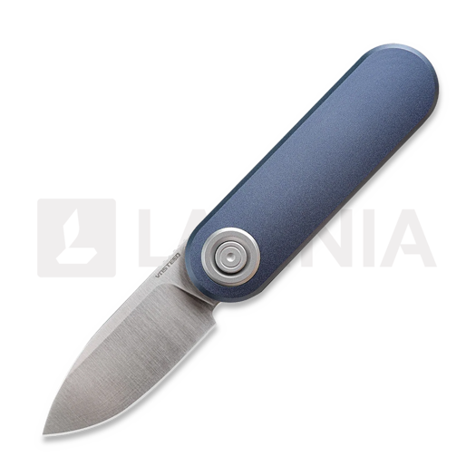 Vosteed Corgi-V Vanchor Lock - Satin - Aluminium folding knife, Dark Slate Blue