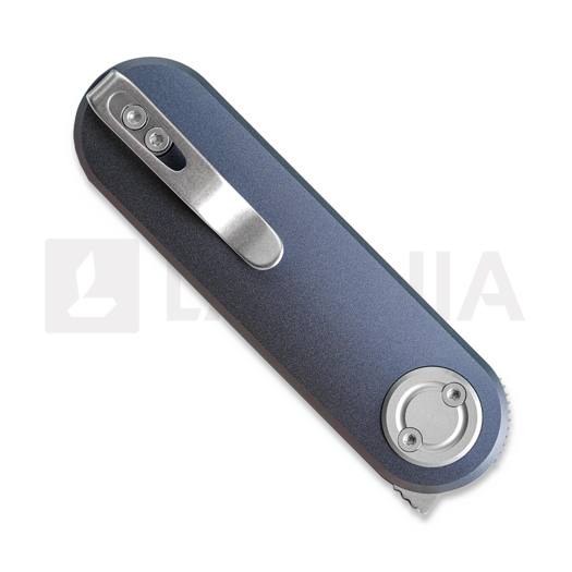 Vosteed Corgi-V Vanchor Lock - Satin - Aluminium sulankstomas peilis, Dark Slate Blue
