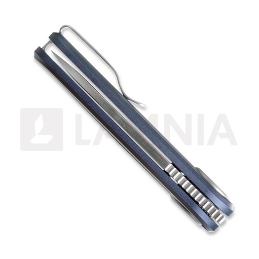 Vosteed Corgi-V Vanchor Lock - Satin - Aluminium sklopivi nož, Dark Slate Blue