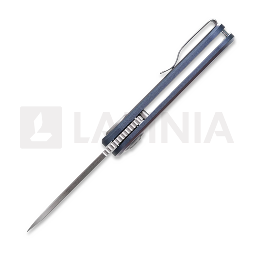 Coltello pieghevole Vosteed Corgi-V Vanchor Lock - Satin - Aluminium, Dark Slate Blue