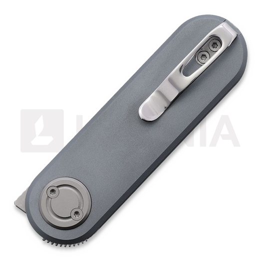 Vosteed Corgi-V Vanchor Lock - Satin - Aluminium folding knife, grey