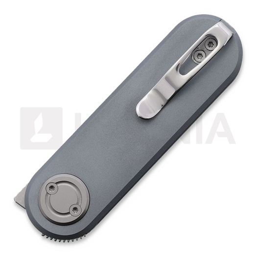 Nóż składany Vosteed Corgi-V Vanchor Lock - Satin - Aluminium, szara