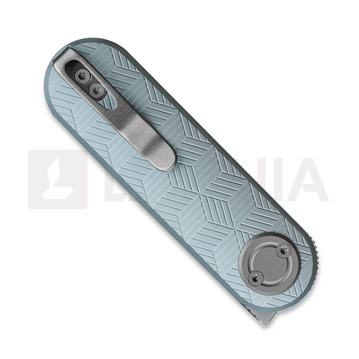 Vosteed Corgi-V Vanchor Lock - Satin - Aluminium sulankstomas peilis, Macaron Blue