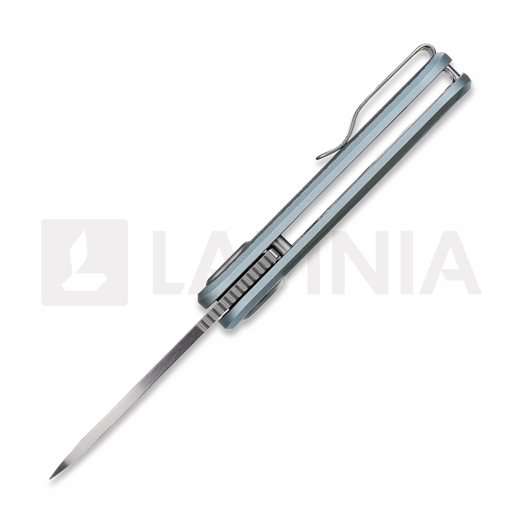 Vosteed Corgi-V Vanchor Lock - Satin - Aluminium sulankstomas peilis, Macaron Blue