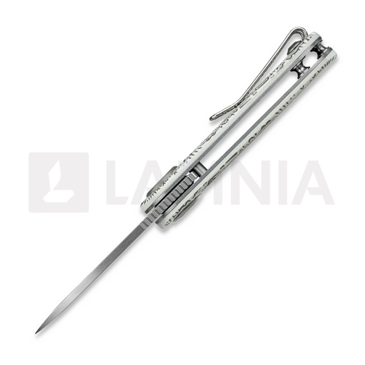 Vosteed Corgi-V Vanchor Lock - Satin - G10 f&auml;llkniv, Doodle Monster&trade;