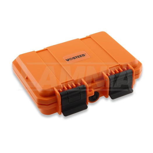 Couteau pliant Vosteed Corgi-V Vanchor Lock - Satin - Titanium, Evergreen Frost