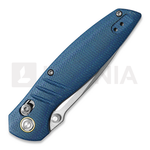 Coltello pieghevole Vosteed Corsair Crossbar - Micarta Blue - S/W Drop