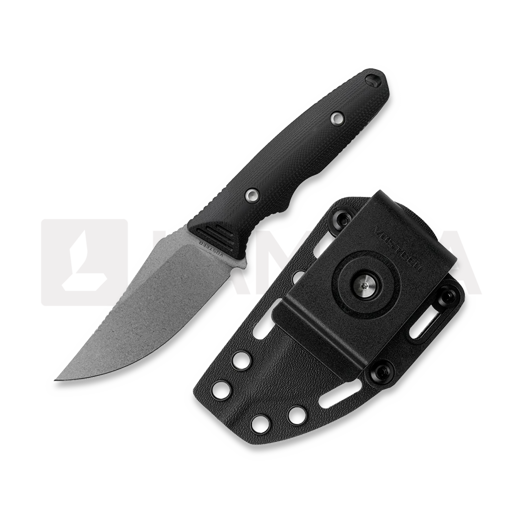 Vosteed H-Back - Stonewash - G10 Messer, schwarz
