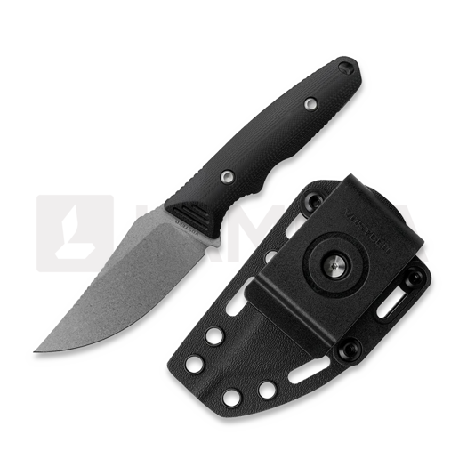 Nóż Vosteed H-Back - Stonewash - G10, czarny