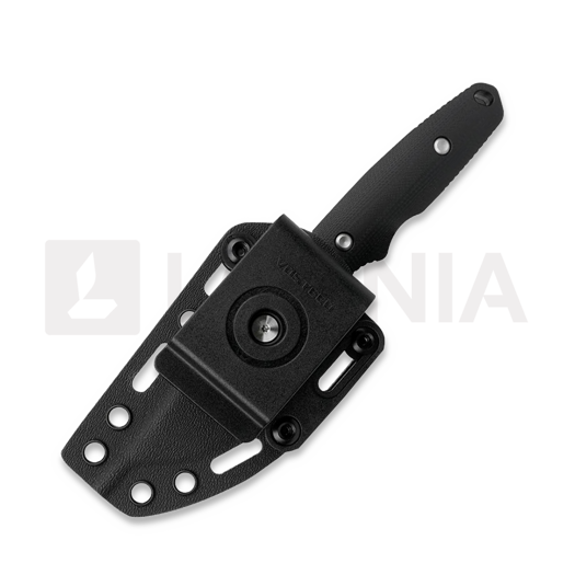 Vosteed H-Back - Stonewash - G10 knife, black