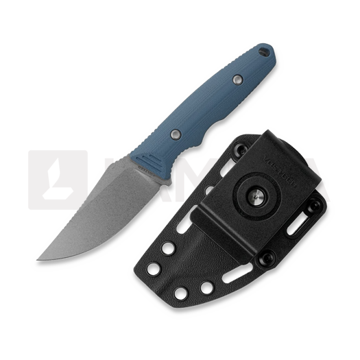 Vosteed H-Back - Stonewash - G10 Messer, blau