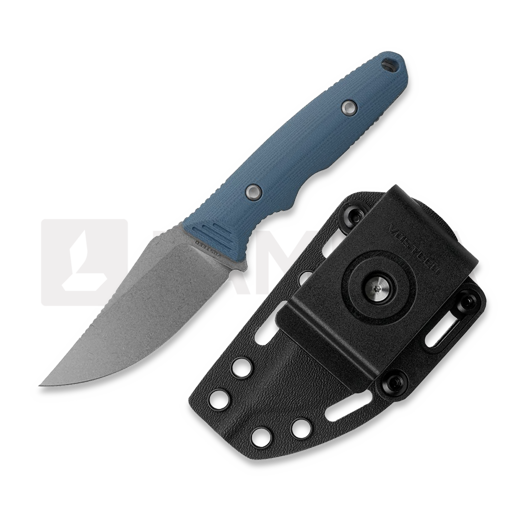 Nóż Vosteed H-Back - Stonewash - G10, niebieska
