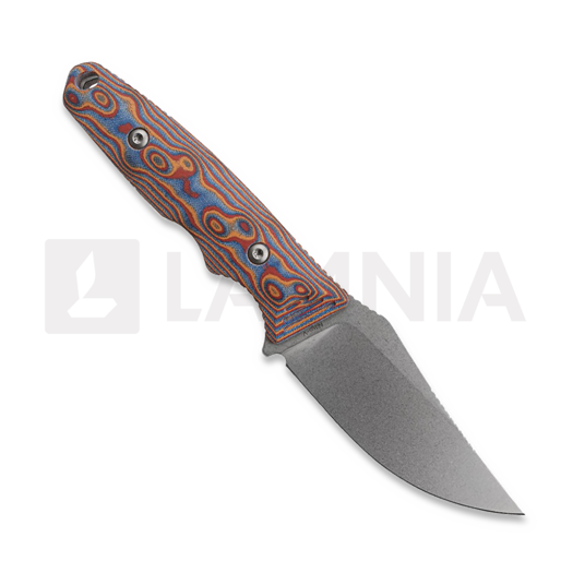 Vosteed H-Back - Stonewash - Micarta peilis, Copper Raindrop