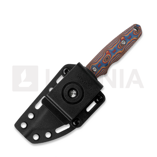 Coltello Vosteed H-Back - Stonewash - Micarta, Copper Raindrop