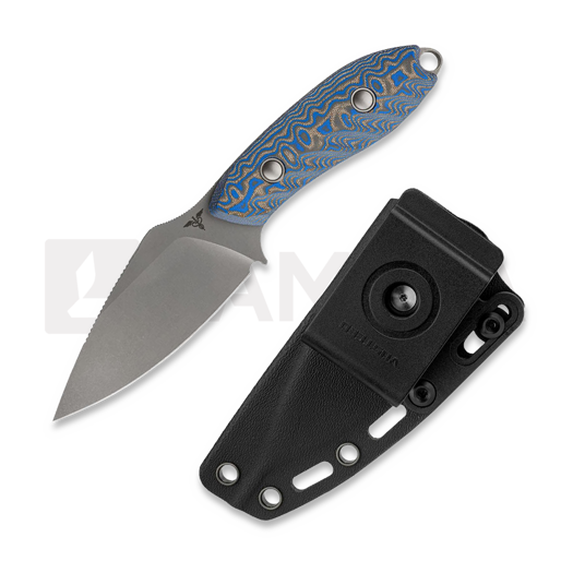 Nóż Vosteed Inferno - Blastwash - Micarta, Blue Ocean
