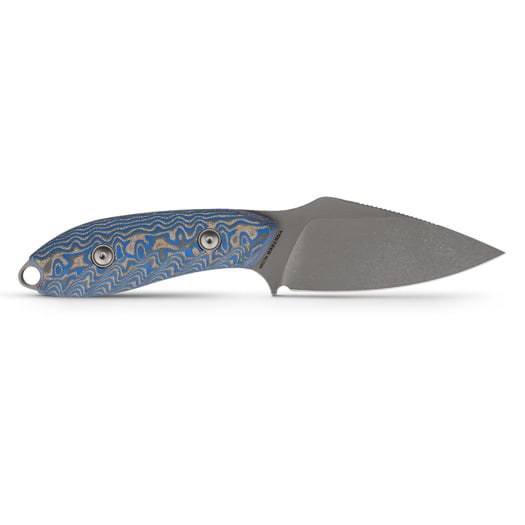 Coltello Vosteed Inferno - Blastwash - Micarta, Blue Ocean