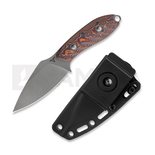 Vosteed Inferno - Blastwash - Micarta kés, Copper Raindrop