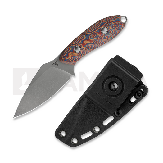 Coltello Vosteed Inferno - Blastwash - Micarta, Copper Raindrop