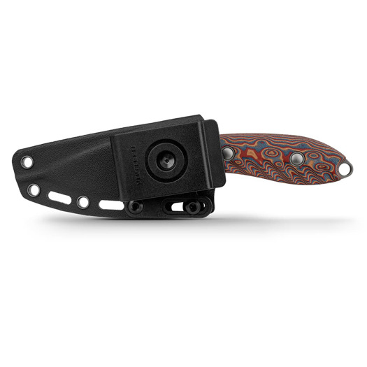 Vosteed Inferno - Blastwash - Micarta knife, Copper Raindrop