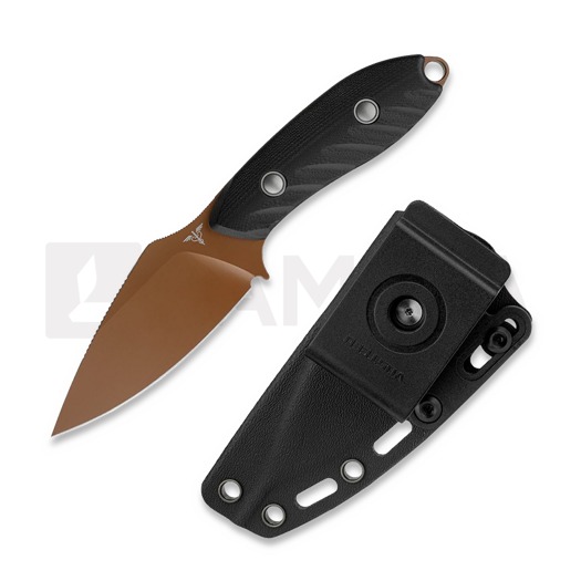 Faca Vosteed Inferno - Copper Dune - G10, preto