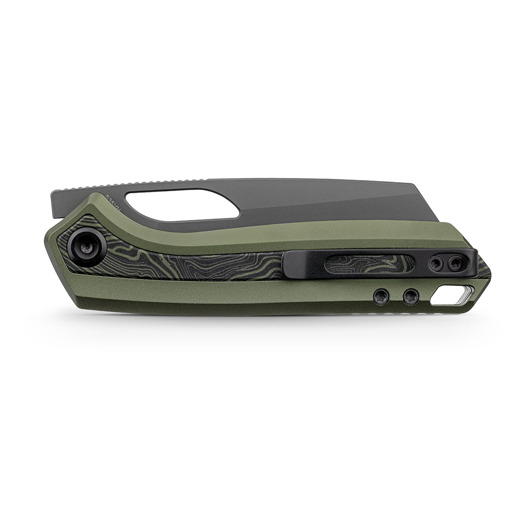 Vosteed Kroc 329 - Destroyer Gray - Aluminum & Topo G10 kääntöveitsi