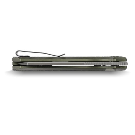 Vosteed Kroc 329 - Destroyer Gray - Aluminum & Topo G10 kääntöveitsi