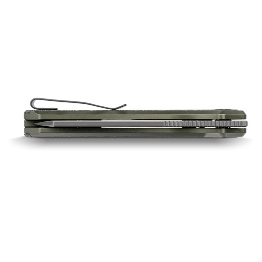 Vosteed Kroc 329 - Destroyer Gray - Aluminum & Topo G10 sulankstomas peilis