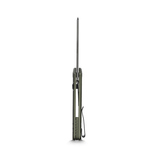 Vosteed Kroc 329 - Destroyer Gray - Aluminum & Topo G10 sulankstomas peilis