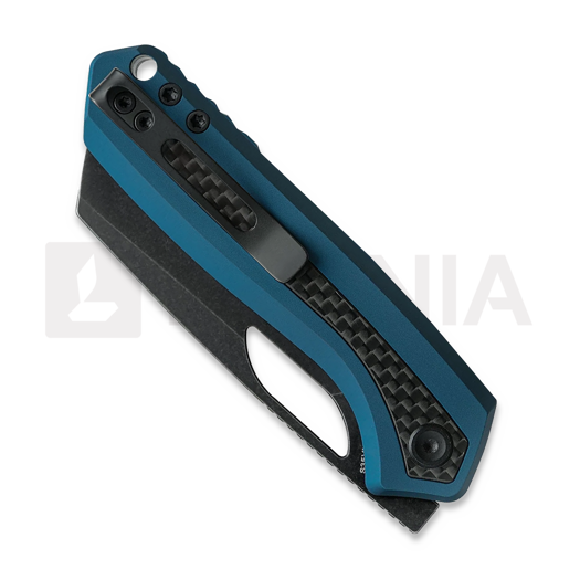 Coltello pieghevole Vosteed Kroc - Blackwash - Aluminum & Carbon Fiber