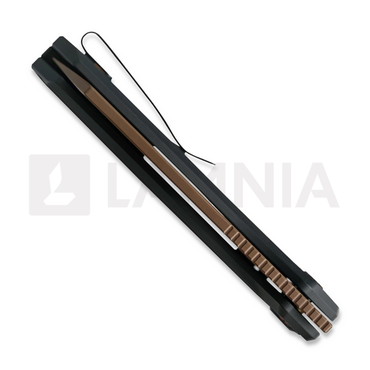 Navalha Vosteed Kroc - Copper Dune - Aluminum & Topo G10