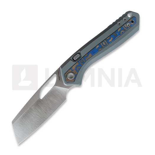 Vosteed Kroc - Satin - Aluminum & Ocean Micarta kääntöveitsi