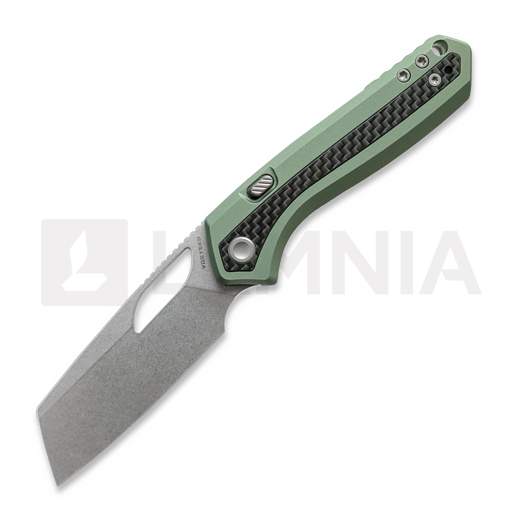 Vosteed Kroc - Stonewash - Aluminum & Carbon Fiber foldekniv