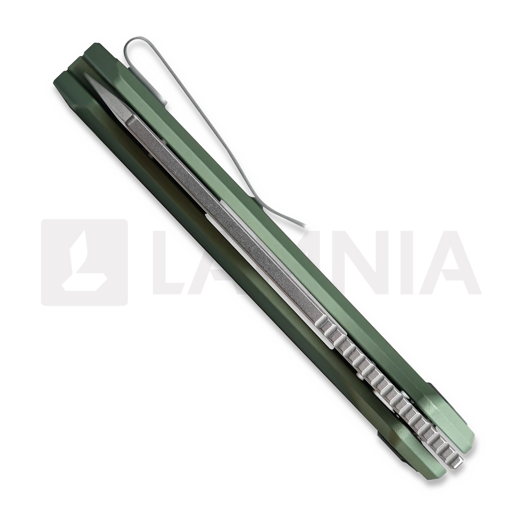 Coltello pieghevole Vosteed Kroc - Stonewash - Aluminum & Carbon Fiber