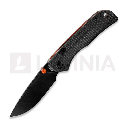 Vosteed Marten 330 - Blackwash - Micarta vouwmes, zwart